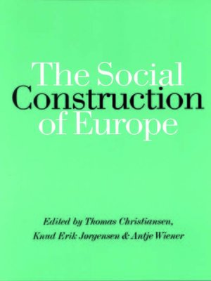 cover image of The Social Construction of Europe